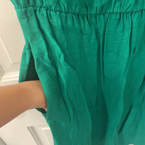 Emerald green dress with pockets by Mango - Picture 4 of 4